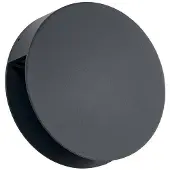 LUCANDE Advero LED-ulko, antrasiitti, talonumero CCT, Musta, Alumiini, Moderni