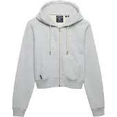 Superdry for woman. W2012286A Sweatshirt Logo Cropped grey (L), Casual, Cotton