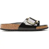 Birkenstock Sandaalit 'Madrid' kulta / musta