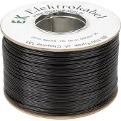 Elektrokabel LP kaiutinkaapeli SMYp 2 x 0,35mm musta 200m