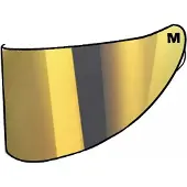 HJC RPHA 72 (HJ-48) Visiiri Kultainen peilaava unisex, size UNI