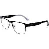 Lacoste L2291 56/17/140 Mustat Metalliset Näkölasit MIEHILLE L2291