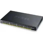 Zyxel XGS1935-52HP, 52 PORT LITE-L3 SMART MANAGED POE SWITCH, 48X GIGABIT POE AND 4X 10G SFP+, HYBRID MODE, STANDALONE OR NEBULAFLEX CLOUD, 375 WATT P (XGS1935-52HP-EU0101F)