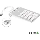 NÖRDIC USB-näppäimistö ja 3xUSB Hub 18 -näppäintä