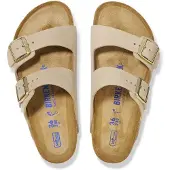 Birkenstock Arizona Sfb Lenb Sandcastle - Beige - 37