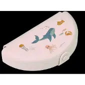 Liewood Eugene Kokoontaitettava Välipalalaatikko Sea Creature / Sandy Sea Creature / Sandy-OS Kermanvärinen One Size Pojat, Tytöt