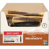 Monster ruoka Monster Rawhide Beef Hairy X-Large naudannahkarulla