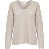 ONLY Neulepaita 'ONLCAMILLA' meleerattu beige