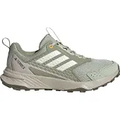 Adidas Ulkoilukengät 'Tracefinder' harmaa / minttu / vaaleanvihreä / offwhite