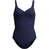 Speedo Solid Aquanite Swimsuit - Navy - 40