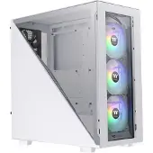 Thermaltake Divider 300 TG Snow, Midi Tower, PC, Valkoinen, ATX, mikro ATX, Mini-ITX, SPCC, Multi (CA-1S2-00M6WN-00)
