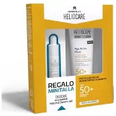 HELIOCARE 360° Anti-Aging SPF50+ Age Active Fluid + seerumi ikääntyneelle iholle - aurinkosuojapaketti
