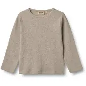 Wheat T-Shirt L/S Milo - Grey - 116