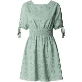 Pepe Jeans for woman. PL9537792 Chiara green dress (XL), Casual, Cotton, Short sleeve