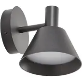 LUCANDE Led ulkoseinävalaisin Tabena , Musta, Alumiini, Moderni