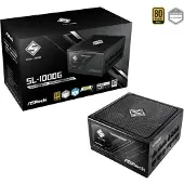 Asrock Steel Legend SL-1000G 1000W -virtalähde, 80 Plus Gold