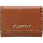 Valentino for woman. VPS9W943 Brown logo wallet (OSFA), Casual, Polyurethane