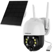 Foscam B4, IP-turvakamera, Ulkona, Langaton, 6500 K, FCC, CE, RoHS, WEEE, Seinä (B4-W+SOLAR)