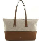Furla for woman. WB01940-BX3542 Olivia brown handbag (OSFA), Casual, Cotton
