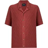 Abercrombie & Fitch Neuletakki 'RAFFIA' koralli