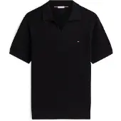 Tommy Hilfiger Seasonal Structure Ss Jonny Polo - Black - XXL