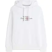 Tommy Hilfiger Collegepaita burgundin punainen / musta / valkoinen