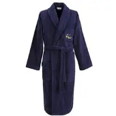 Lacoste Home Lrene Bath Robe - Blue - L