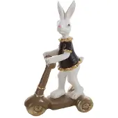 Hobby Hall Pääsiäispupun figuuri potkulaudalla, 28 cm, 1 kpl.