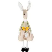 Hobby Hall Pääsiäispupun figuuri 100 cm, vihreä/hiekanvärinen, 1 kpl.