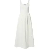 Vero Moda Awbristol Sl U-Neck Ankle Dress - Cream - M