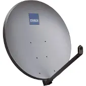 Schwaiger SPI1000.1, 10,7 - 12,75 GHz, 40,8 dBi, Harmaa, Alumiini, 100 cm, 1000 x 180 x 1100 mm