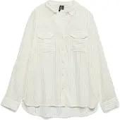 Vero Moda Pusero 'VMBUMPY' kulta / valkoinen