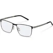 Rodenstock Näkölasit - - R7171 - Metalli - 57/17/145 - Musta / tummanharmaa