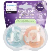 Philips AVENT Pacifier - ultra soft Nighttime - SCF094/06