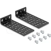 DeLOCK – Universal Rack Mounting Set 2 pieces black (67281)