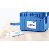 Herma 4454, Valkoinen, Itse kiinnittyvä tulostintarra, A4, Paperi, Laser/Inkjet, Kiinteä