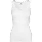Rosemunde Rwbabette Silk Sl U-Neck Long Lace Top - Cream - XS