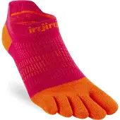 Injinji Women's Run Lightweight No-Show Chili Urheilusukat 35-40