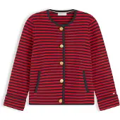 Tommy Hilfiger Neuletakki yönsininen / punainen