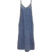ONLY Onldia Sl Cut Dnm Dress Yok344 Noos - Blue - XS