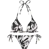 French Connection Bikini musta / valkoinen