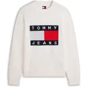Tommy Hilfiger Neulepaita tummansininen / kirkaanpunainen / valkoinen