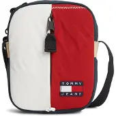 Tommy Hilfiger Olkalaukku 'Archive' tummansininen / punainen / valkoinen