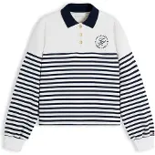 Tommy Hilfiger Collegepaita laivastonsininen / valkoinen