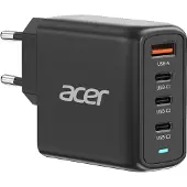 Acer 100W GaN PD Laturi, USB-portit: 3C+1A, EU-pistoke