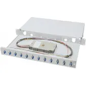 Digitus FO SPLICE BOX, 1U, EQUIPPED, 12X LC DX, OS2 (DN-96331/9)