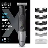 Braun Series X XT5100 -trimmeri, tähtiharmaa