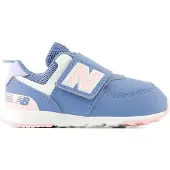 New Balance unisex for kids. NW574V2 Light blue hook and loop 574 sneakers (22.5), Flat, Velcro, Casual, children's fashion