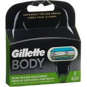 Gillette Body - 4 pakkausta