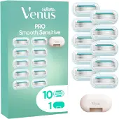 Gillette Venus PRO Smooth Sensitive vaihtoterät + suojus 10 kpl